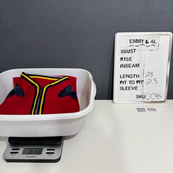 Alpine Club Switzerland Mens VTG Quarter Zip Wind Breaker Pullover Size L Red - Picture 9 of 12